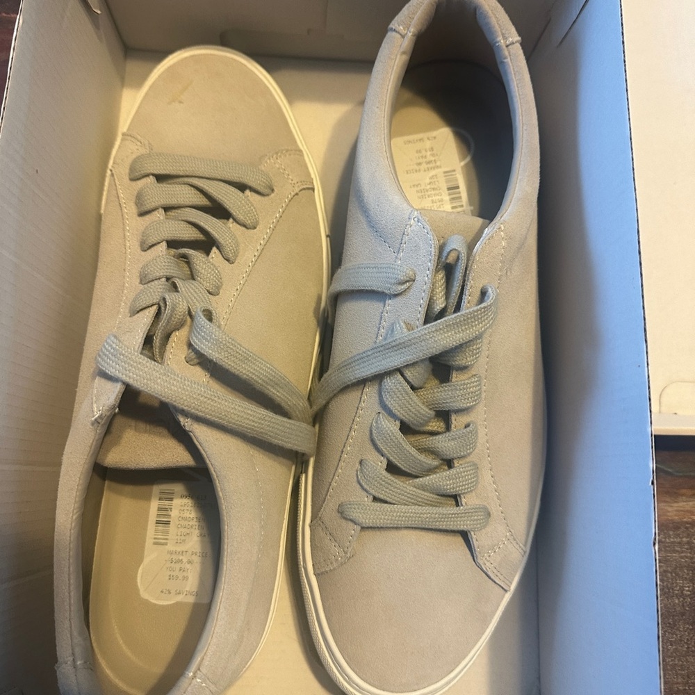 Calvin Klein Men's Light Gray Sneakers